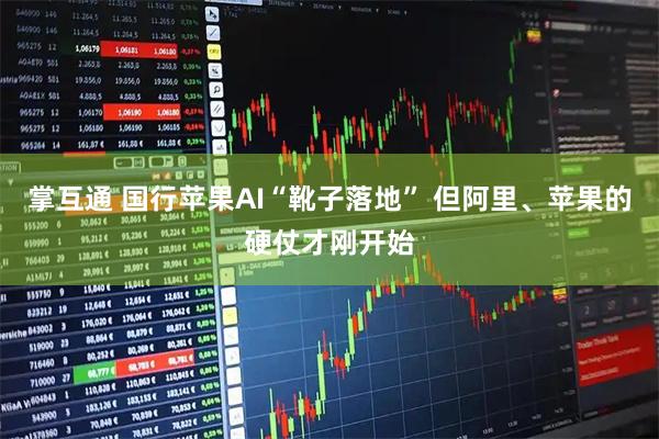 掌互通 国行苹果AI“靴子落地” 但阿里、苹果的硬仗才刚开始