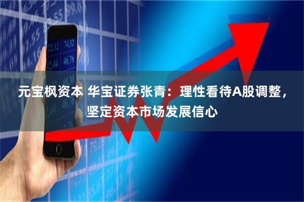 元宝枫资本 华宝证券张青：理性看待A股调整，坚定资本市场发展信心